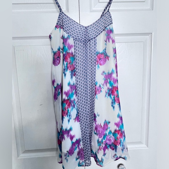 Aéropostale Floral Flowy Spaghetti Strap Dress-Size S - Picture 4 of 12